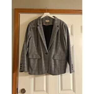 Loft plus size blazer size 22